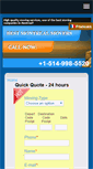 Mobile Screenshot of montrealeasymoving.com
